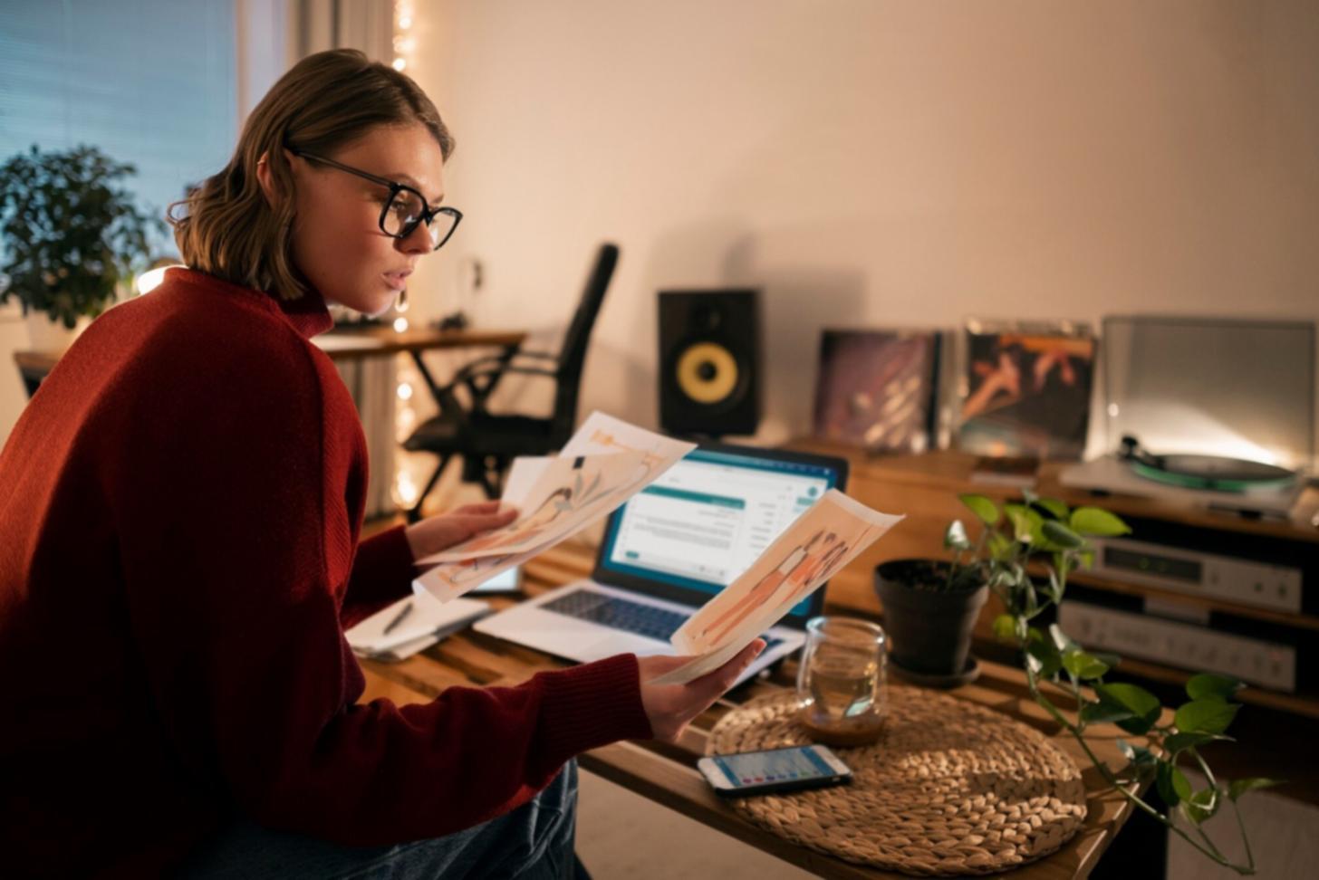 Reunión de planificación financiera empresarial